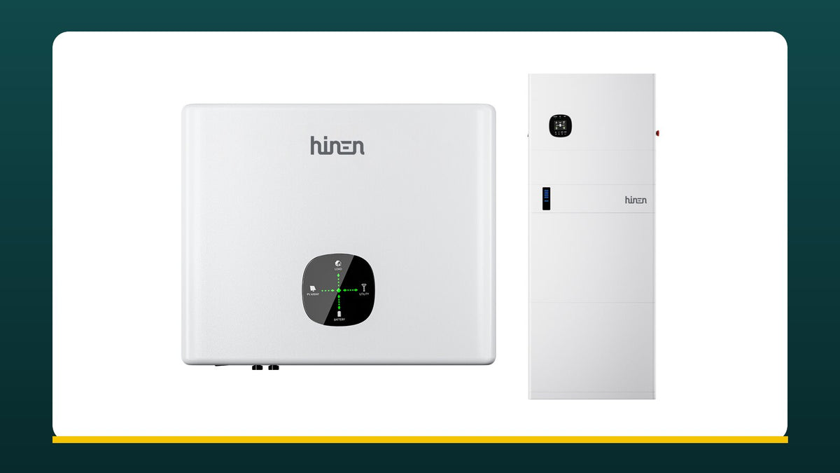 Invertor hibrid Hinen din gama clasică și sistem Hinen All-in-One