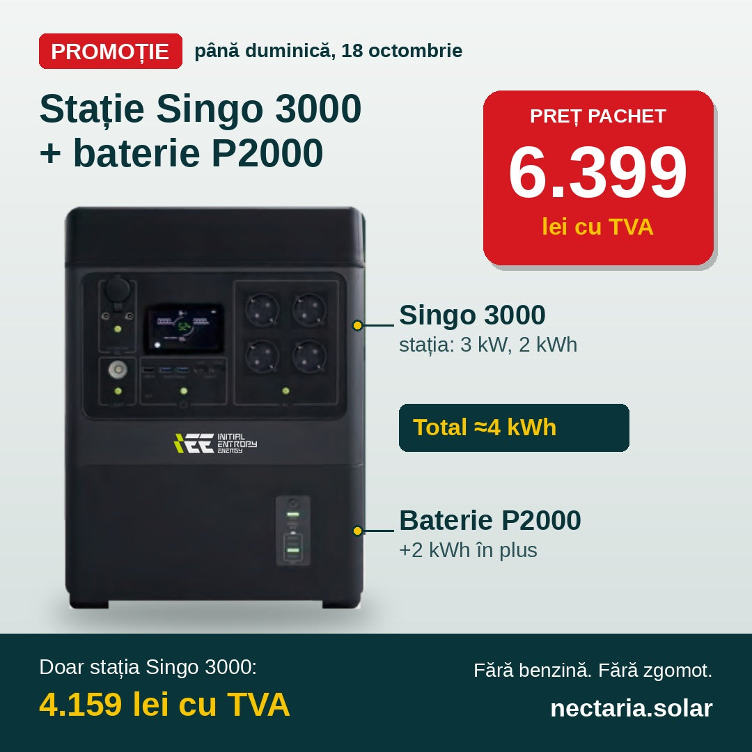 Pachet Singo 3000 + baterie P2000
