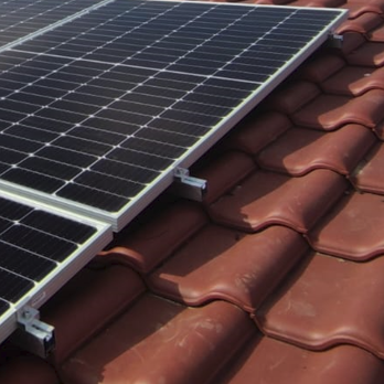 Sistem de prindere in tigla ceramica 6 (1x6) panouri - Nectaria Solar