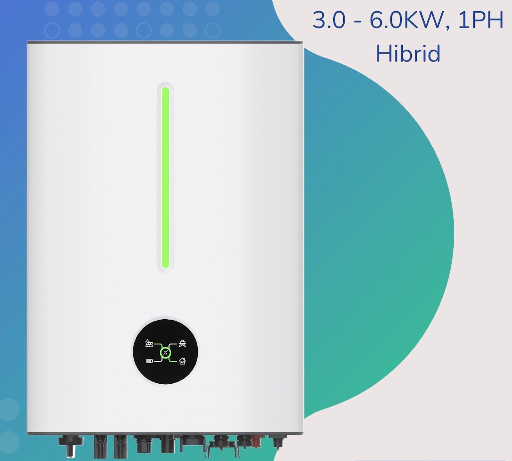 Invertor hibrid monofazat Livoltek(5 KW) - LIVRARE IN 3 ZILE